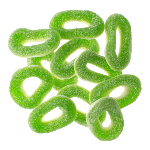 Juicy Sour Apple Rings