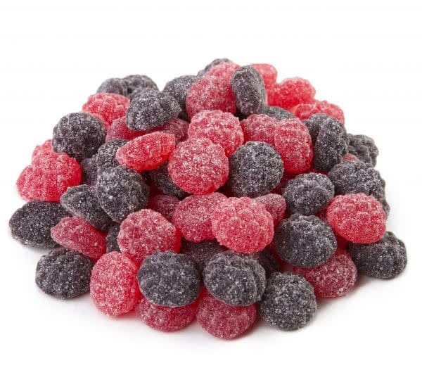Sour Juicy Red and Black Berries